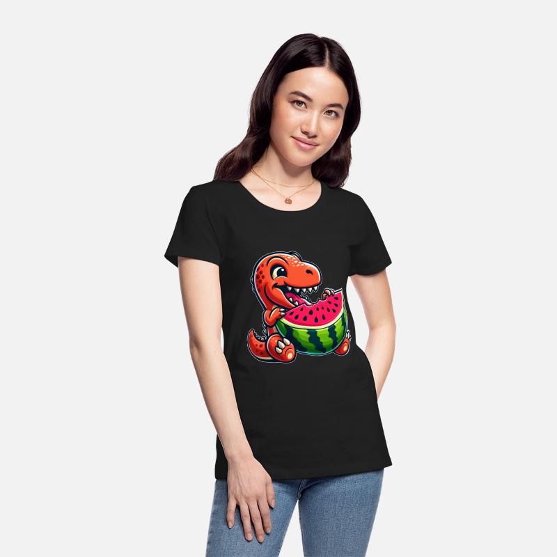 Dinosaur T-Rex watermelon summer fruity