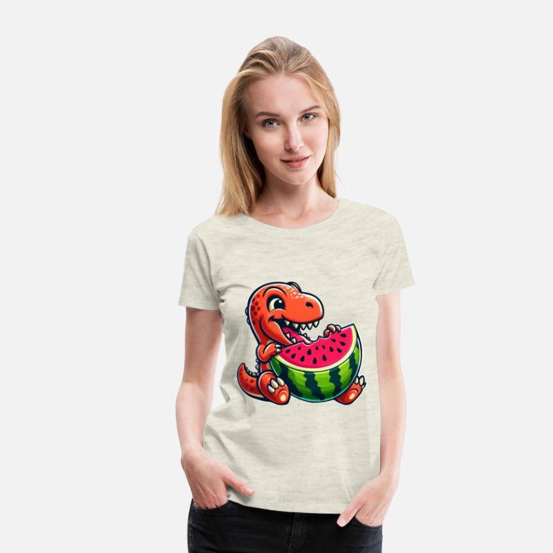 Dinosaur T-Rex watermelon summer fruity