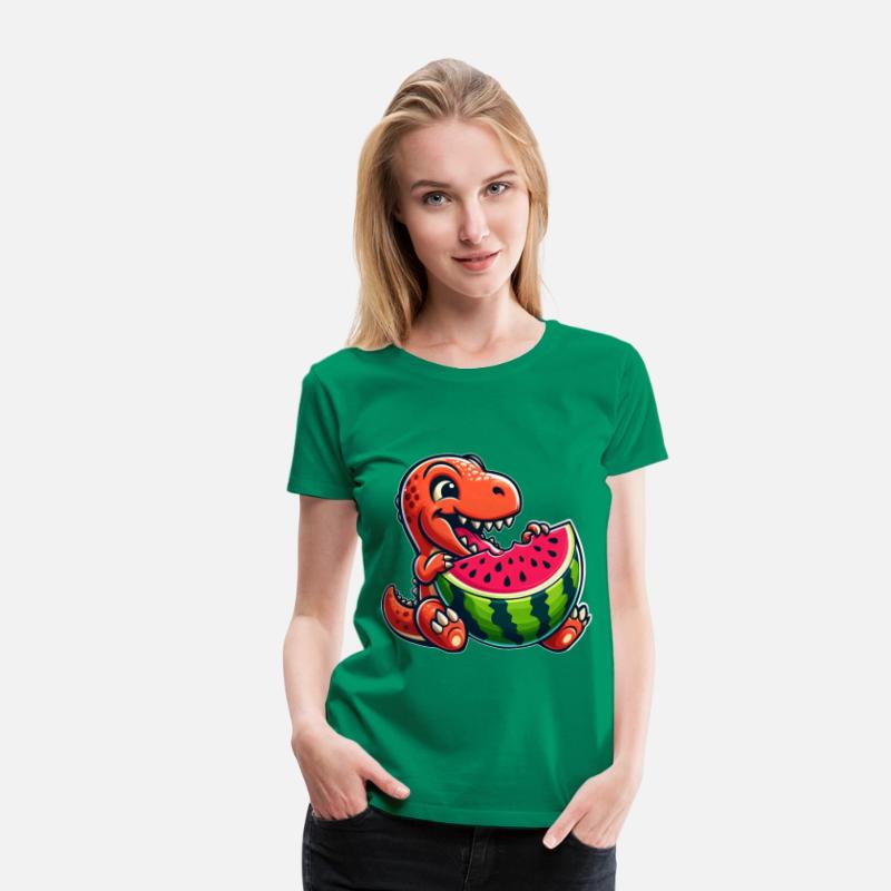 Dinosaur T-Rex watermelon summer fruity
