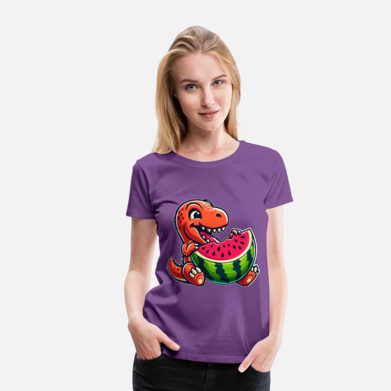 Dinosaur T-Rex watermelon summer fruity