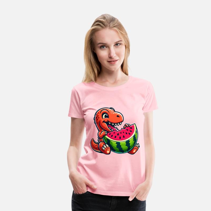 Dinosaur T-Rex watermelon summer fruity