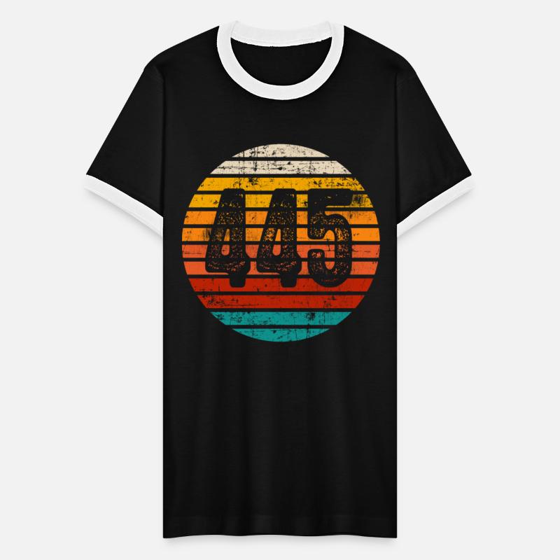 Distressed Vintage Sunset 445 Area Code