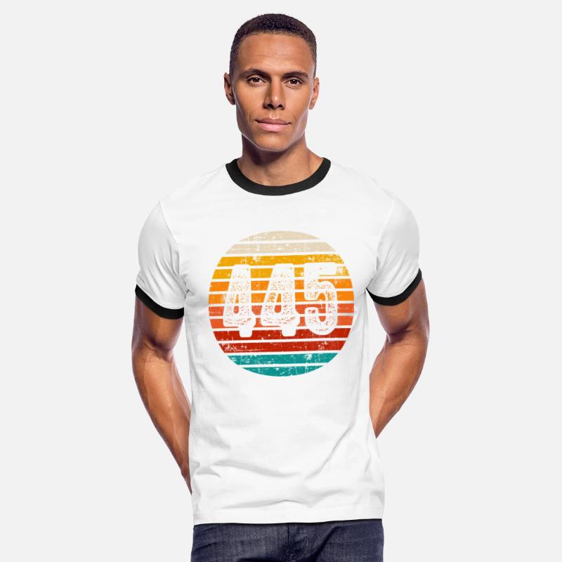 Distressed Vintage Sunset 445 Area Code