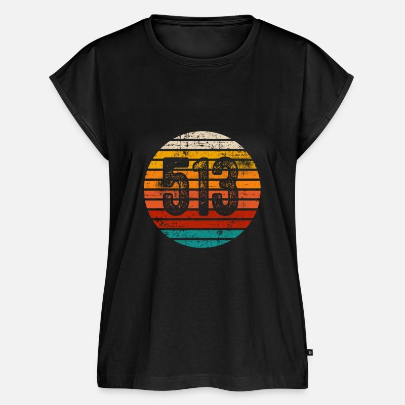 Distressed Vintage Sunset 513 Area Code