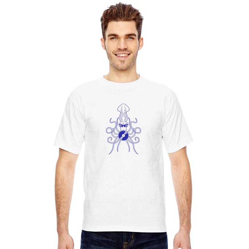 DJ Octopus Kraken Giant Squid Music Record Party