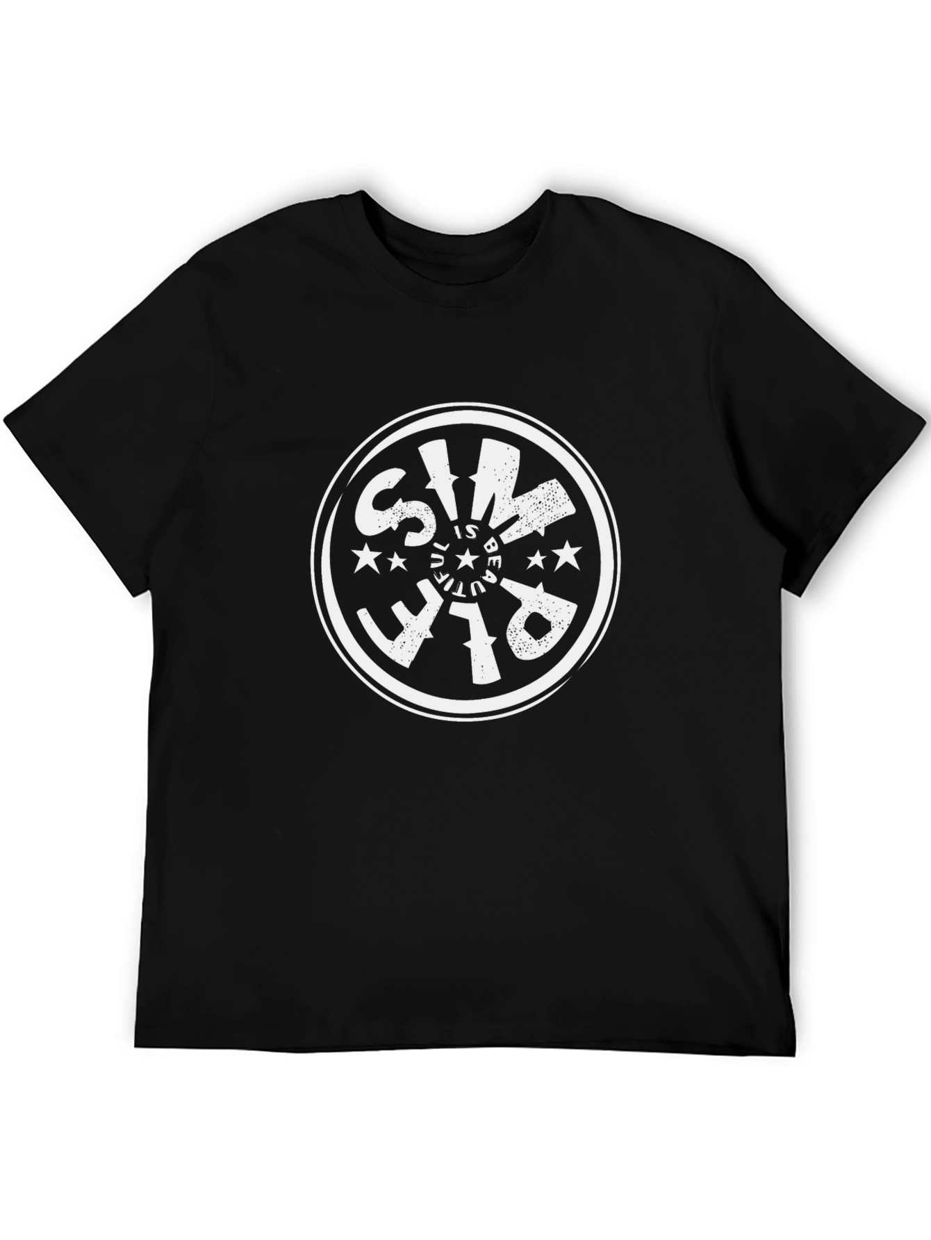 Sin Is Beautiful Graphic Tee - Unisex Black T-Shirt