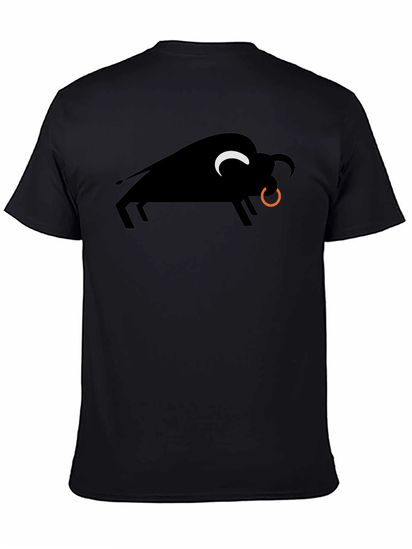 Black Bull Graphic Tee - Stylish Mens T-Shirt