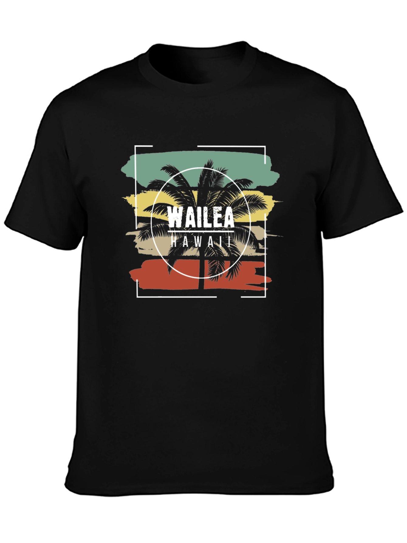 Wailea Hawaii Palm Tree T-Shirt