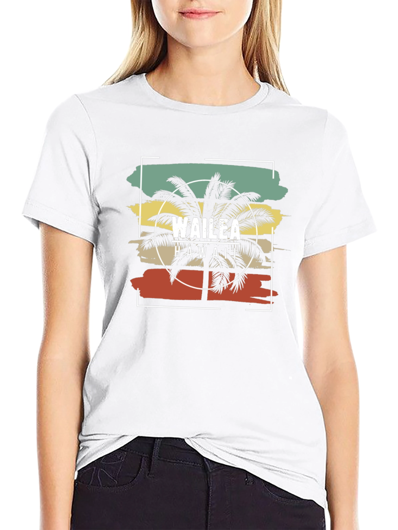 Wailea Hawaii Palm Tree T-Shirt