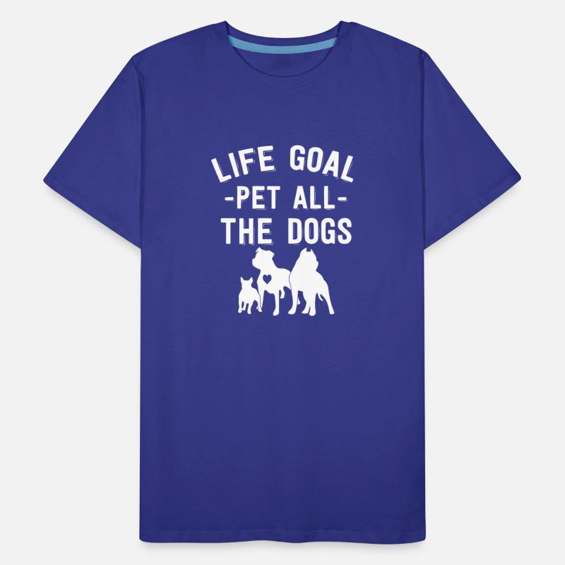 dog lover gift Life Goal Pet All The Dogs Graphic