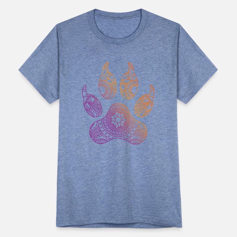 Dog Paw Print Mandala