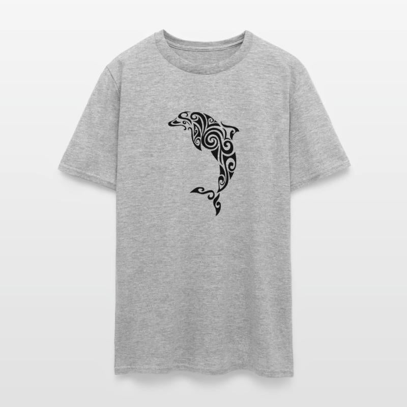 Dolphin Tattoo Black Funny