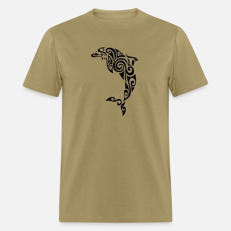 Dolphin Tattoo Black Funny