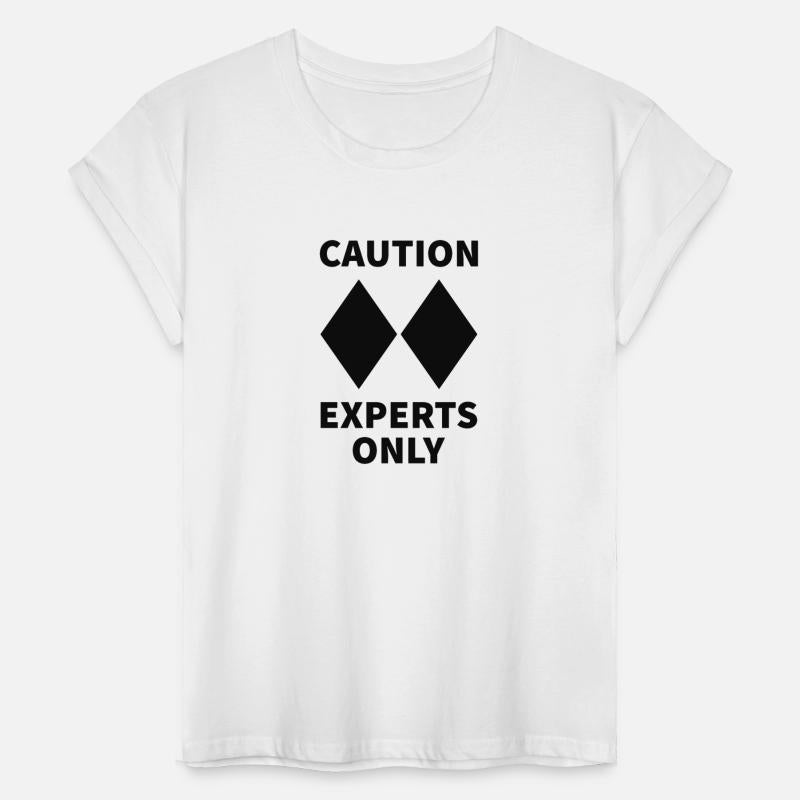 Double Black Diamond, Experts Only, Snowboard, Ski