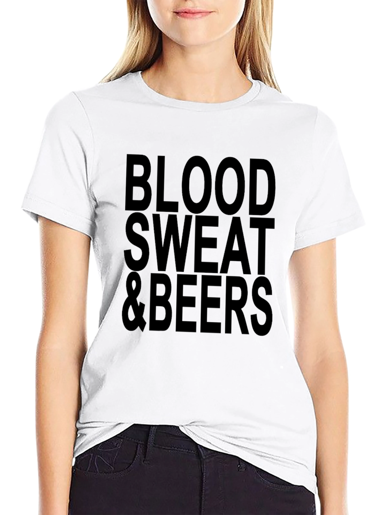 Blood Sweat & Beers Graphic T-Shirt