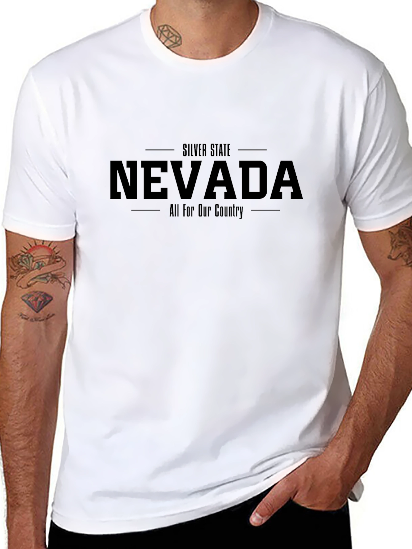 Nevada Silver State Graphic T-Shirt