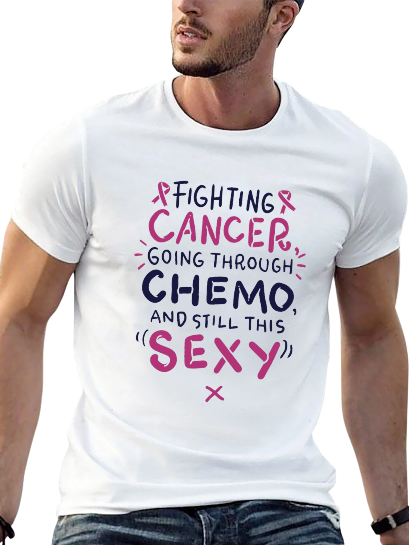 Fighting Cancer T-Shirt - Chemo Still Sexy Tee