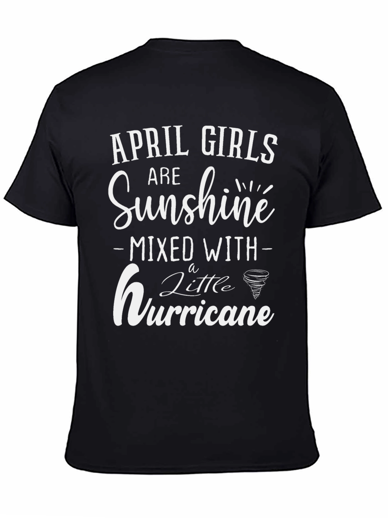 April Girls Sunshine Hurricane Graphic Tee