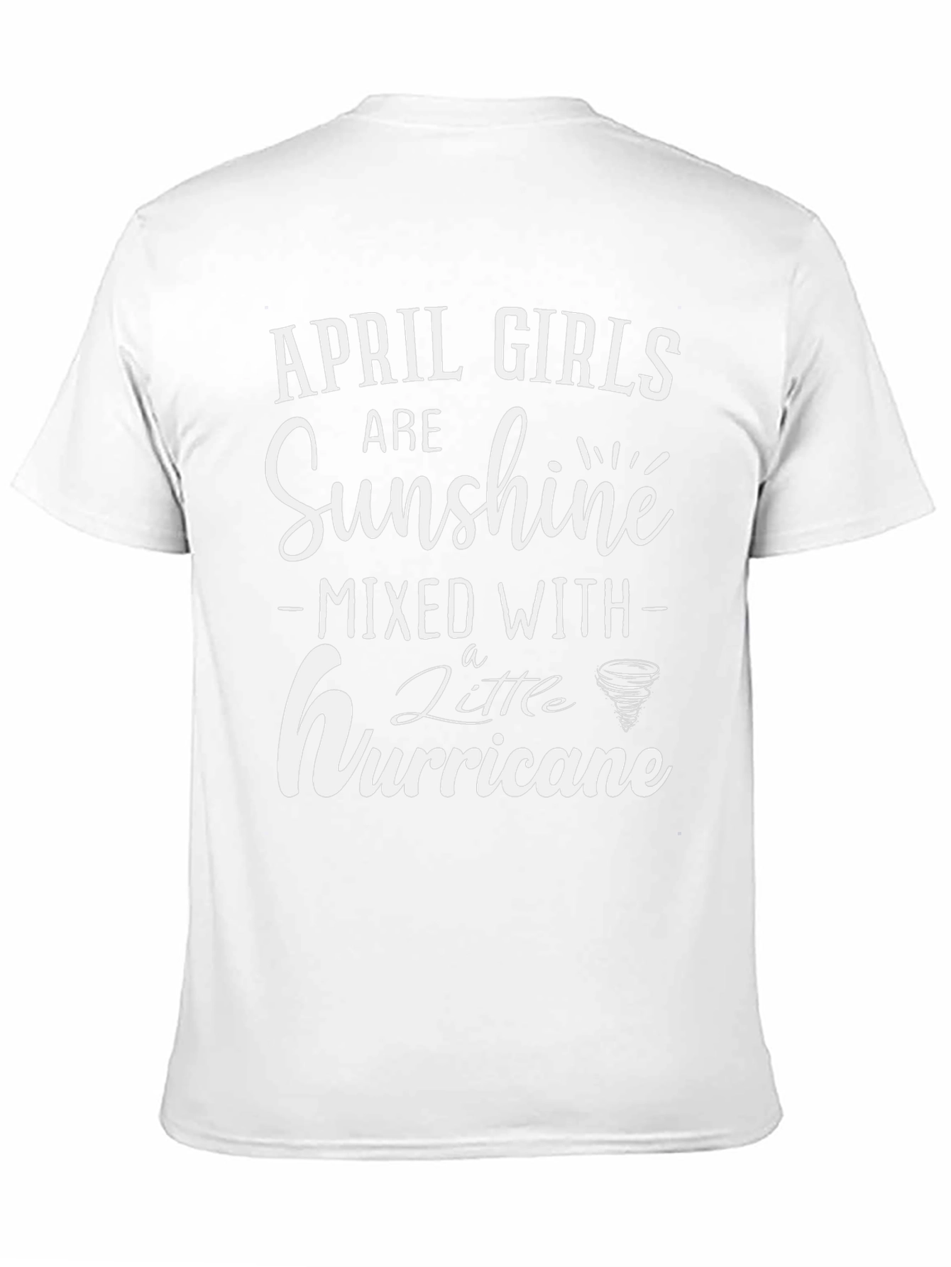 April Girls Sunshine Hurricane Graphic Tee