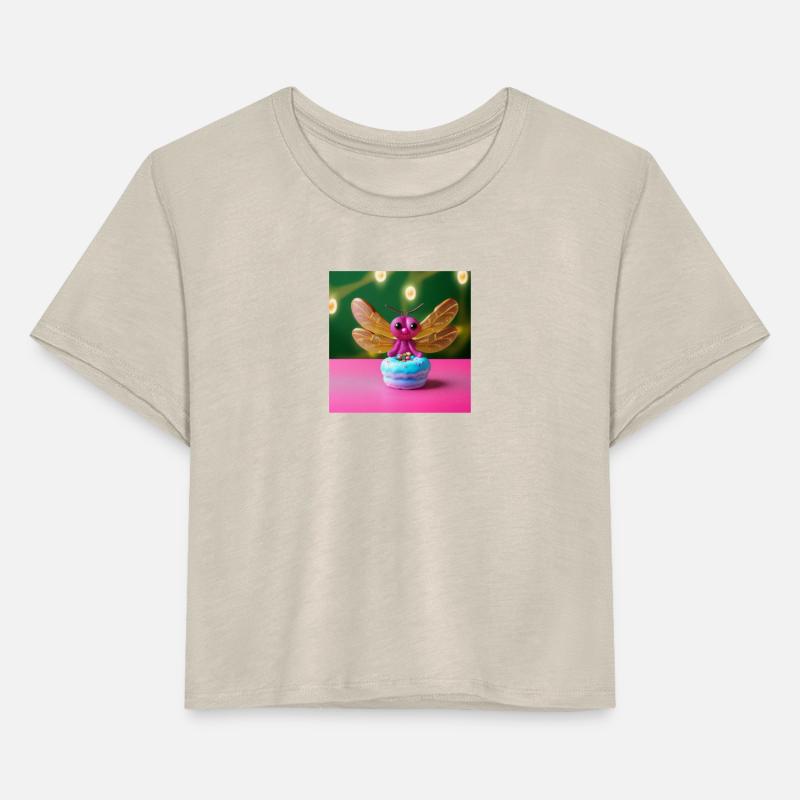 Dragonfly with Cupcake