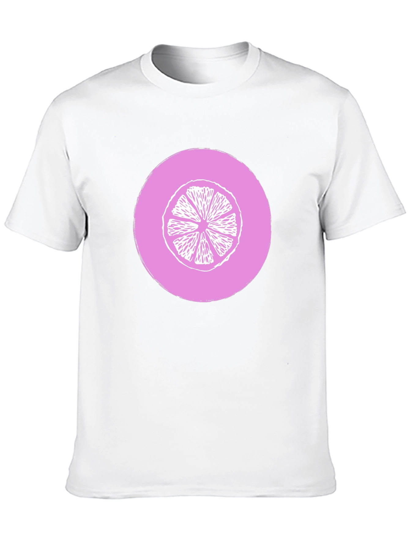 Citrus Slice Graphic Tee - Unisex Black T-Shirt