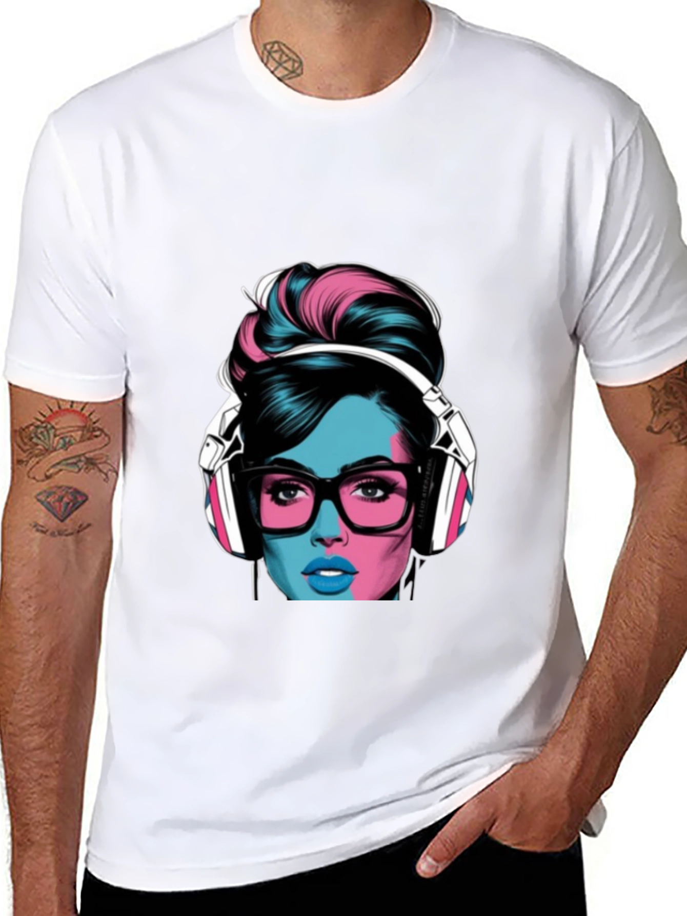 Vaporwave Woman T-Shirt