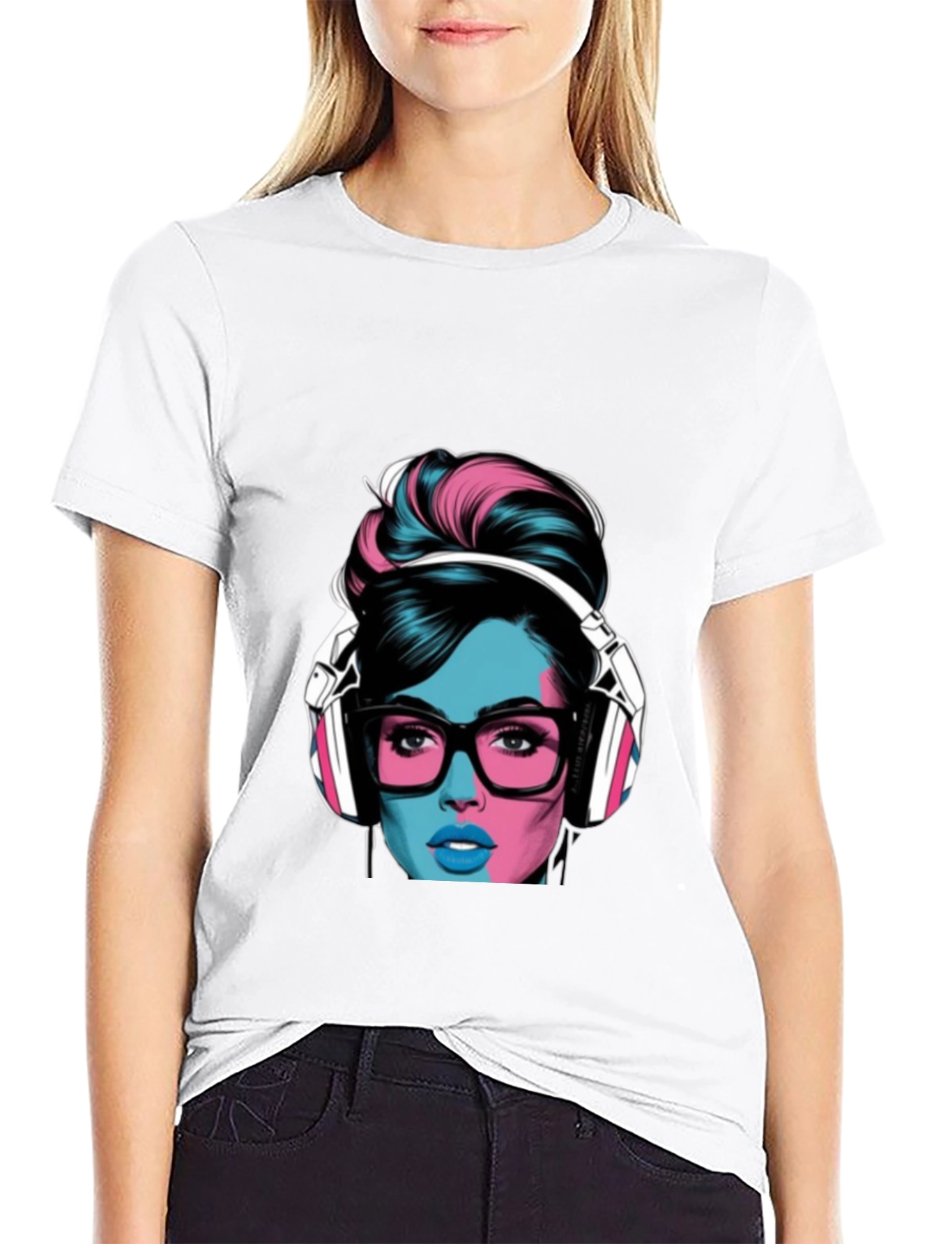 Vaporwave Woman T-Shirt