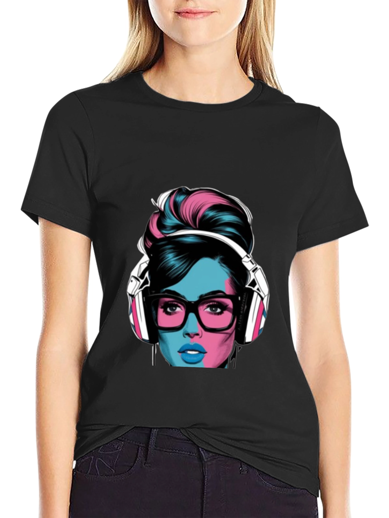 Vaporwave Woman T-Shirt
