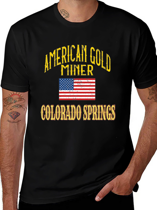 American Gold Miner Colorado Springs T-Shirt
