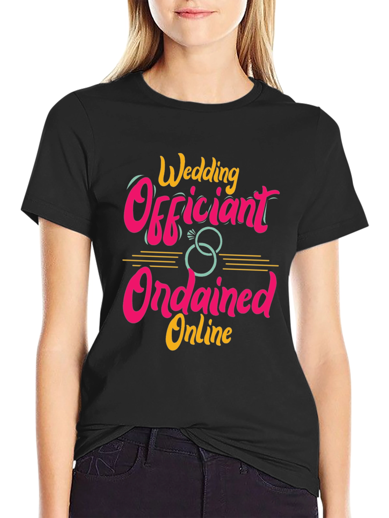 Wedding Officiant Ordained Online T-Shirt
