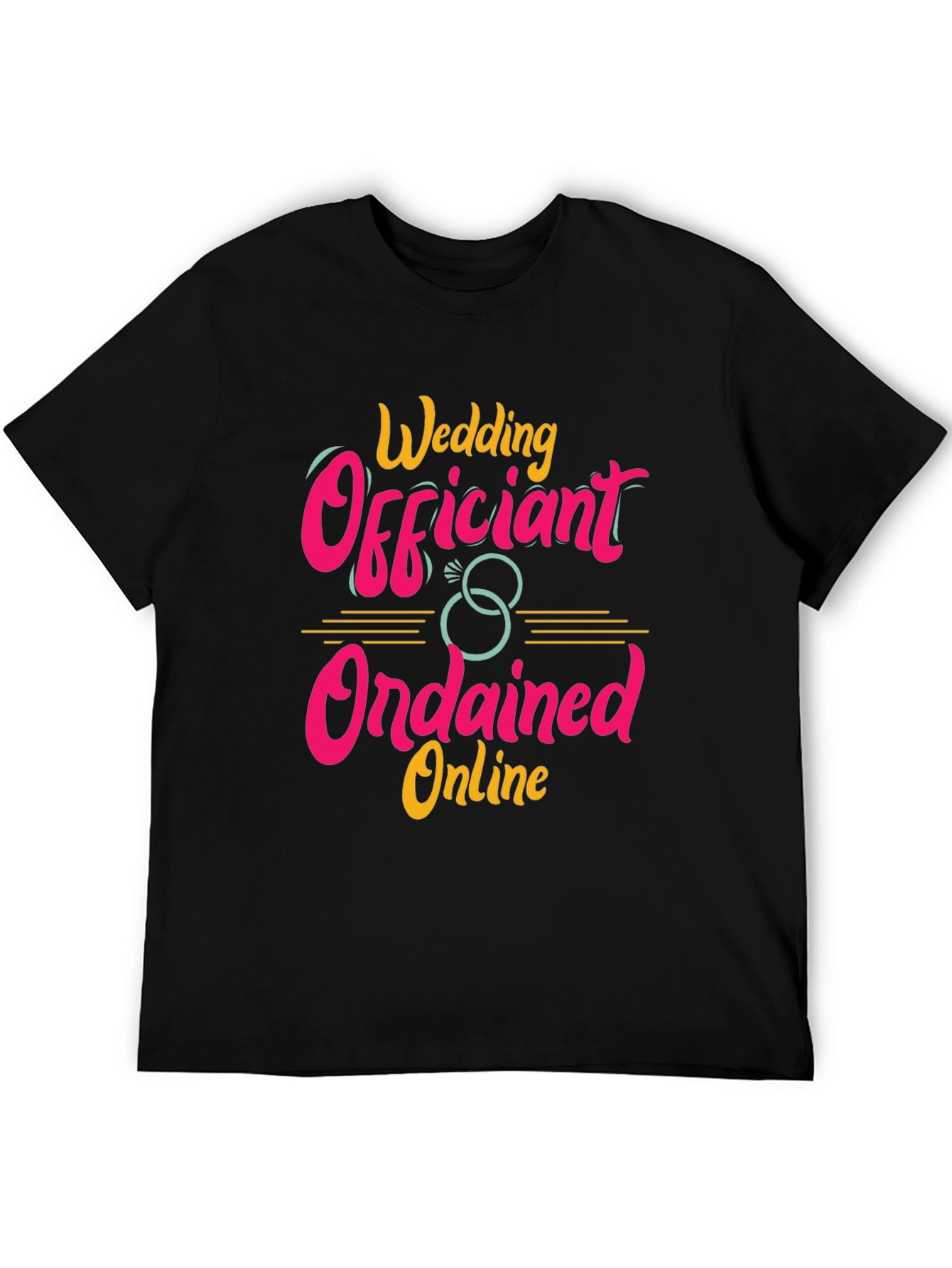 Wedding Officiant Ordained Online T-Shirt