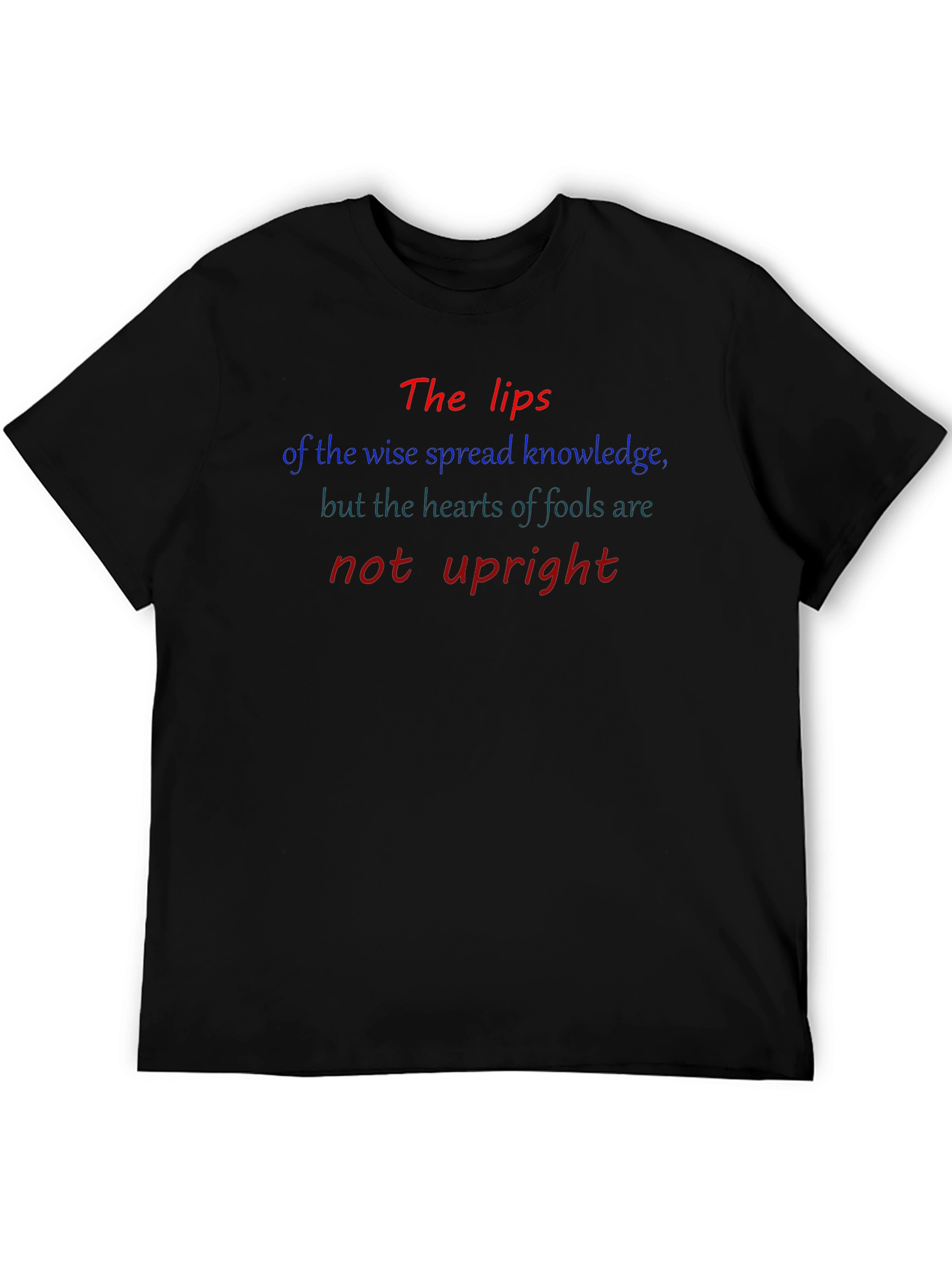 The Lips of Wisdom Graphic T-Shirt