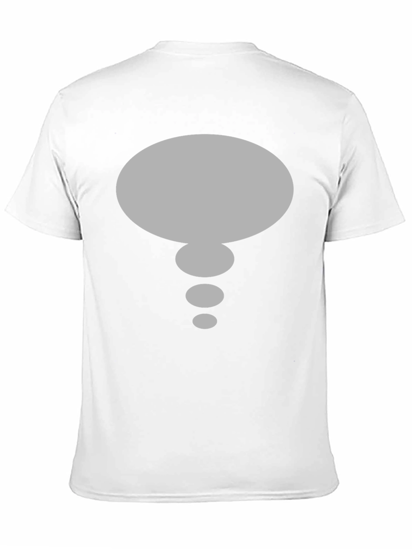 Speech Bubble T-Shirt - Black Cotton Graphic Tee