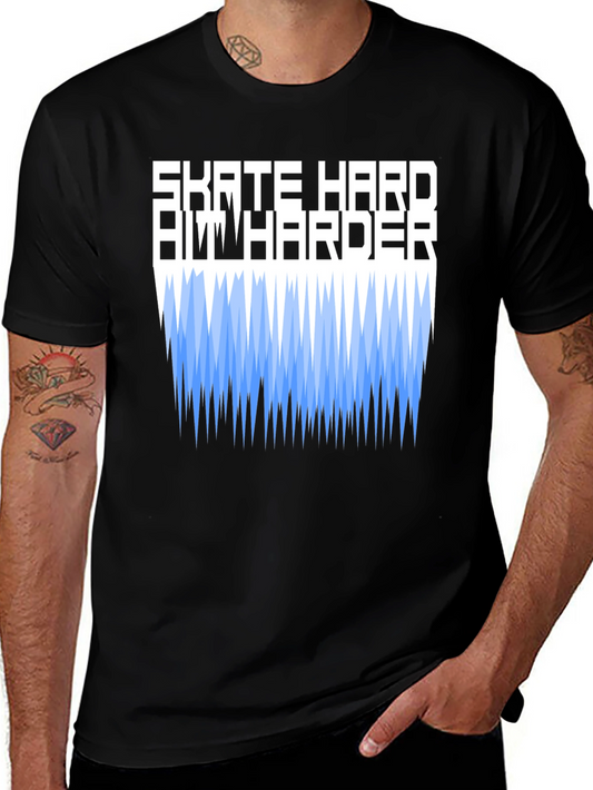 Skate Hard Ride Harder Graphic T-Shirt