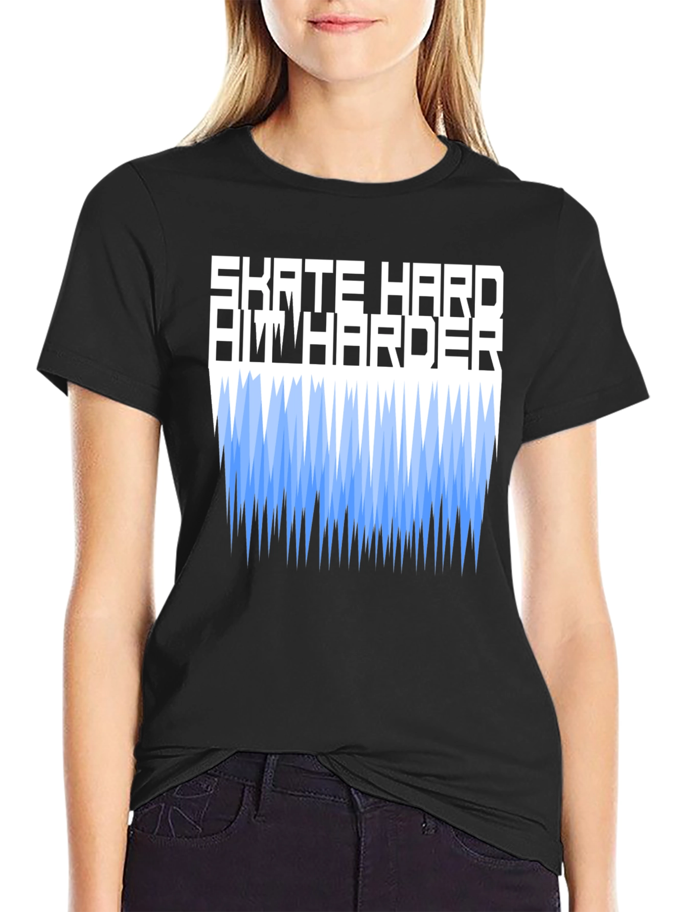 Skate Hard Ride Harder Graphic T-Shirt