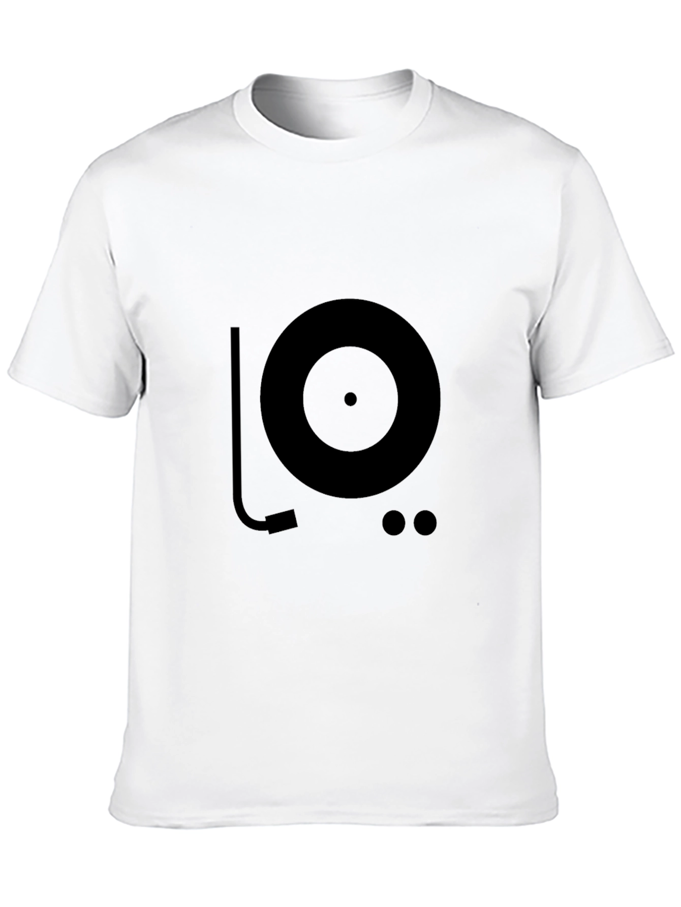 Turntable Graphic T-Shirt - DJ Music Lover Tee