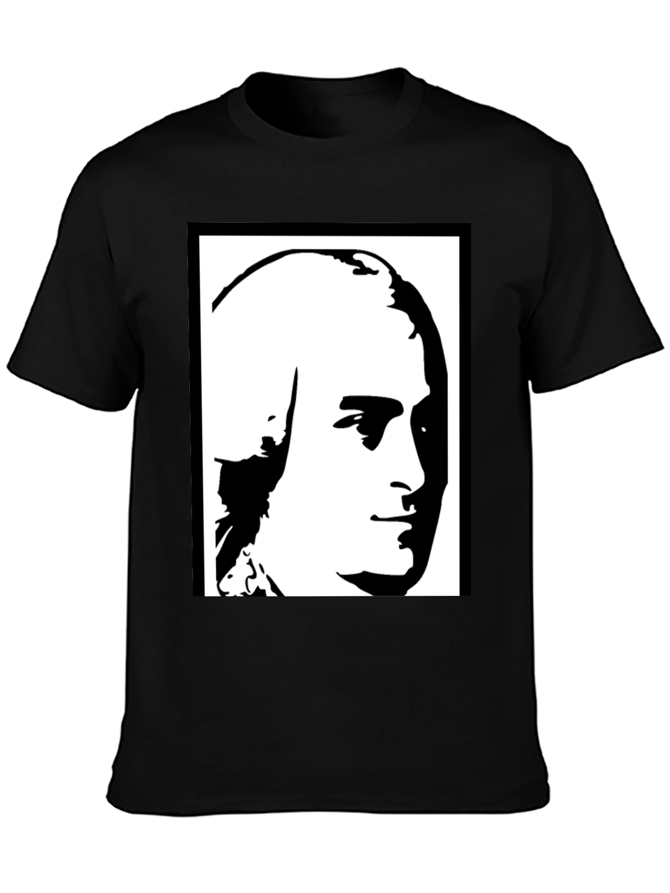 Historical Portrait Graphic Tee