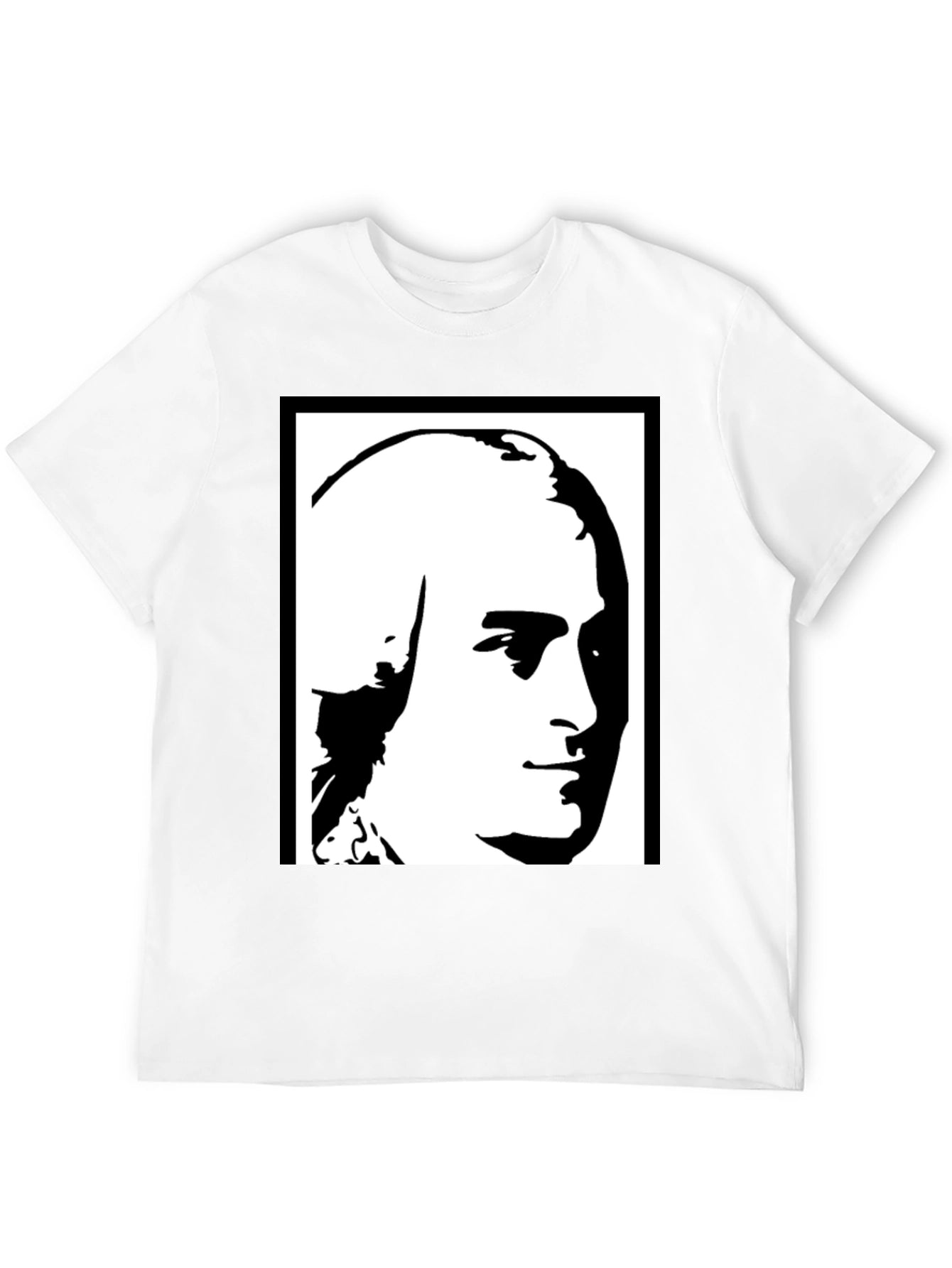 Historical Portrait Graphic Tee