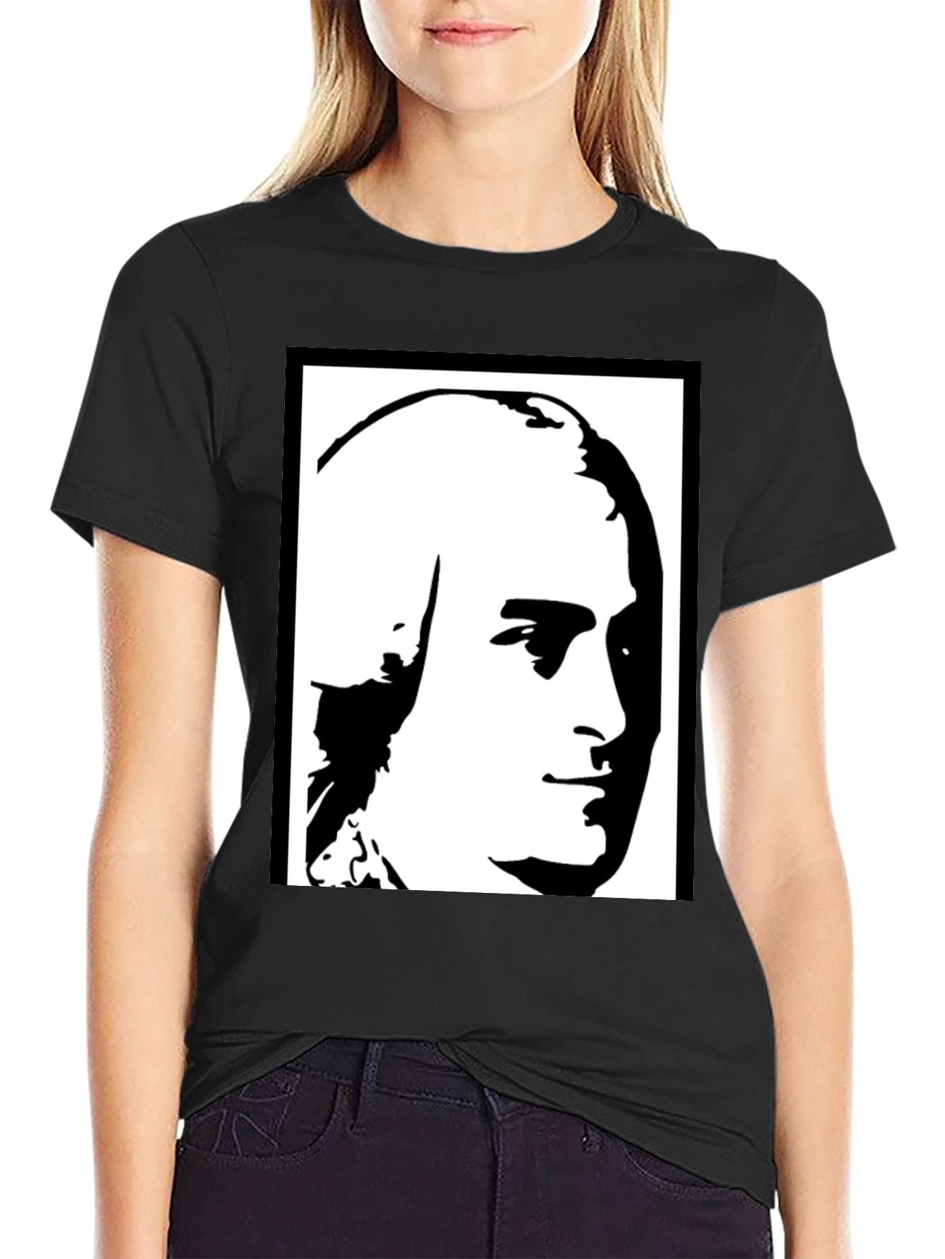 Historical Portrait Graphic Tee