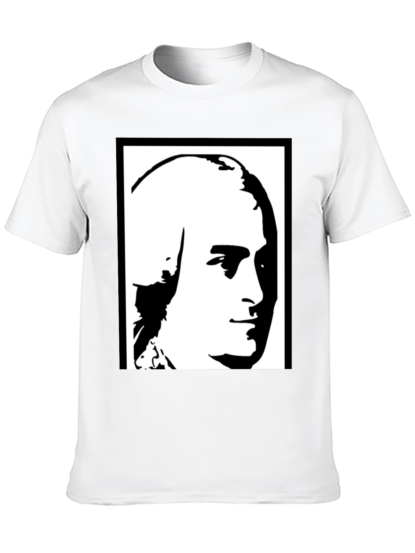 Historical Portrait Graphic Tee