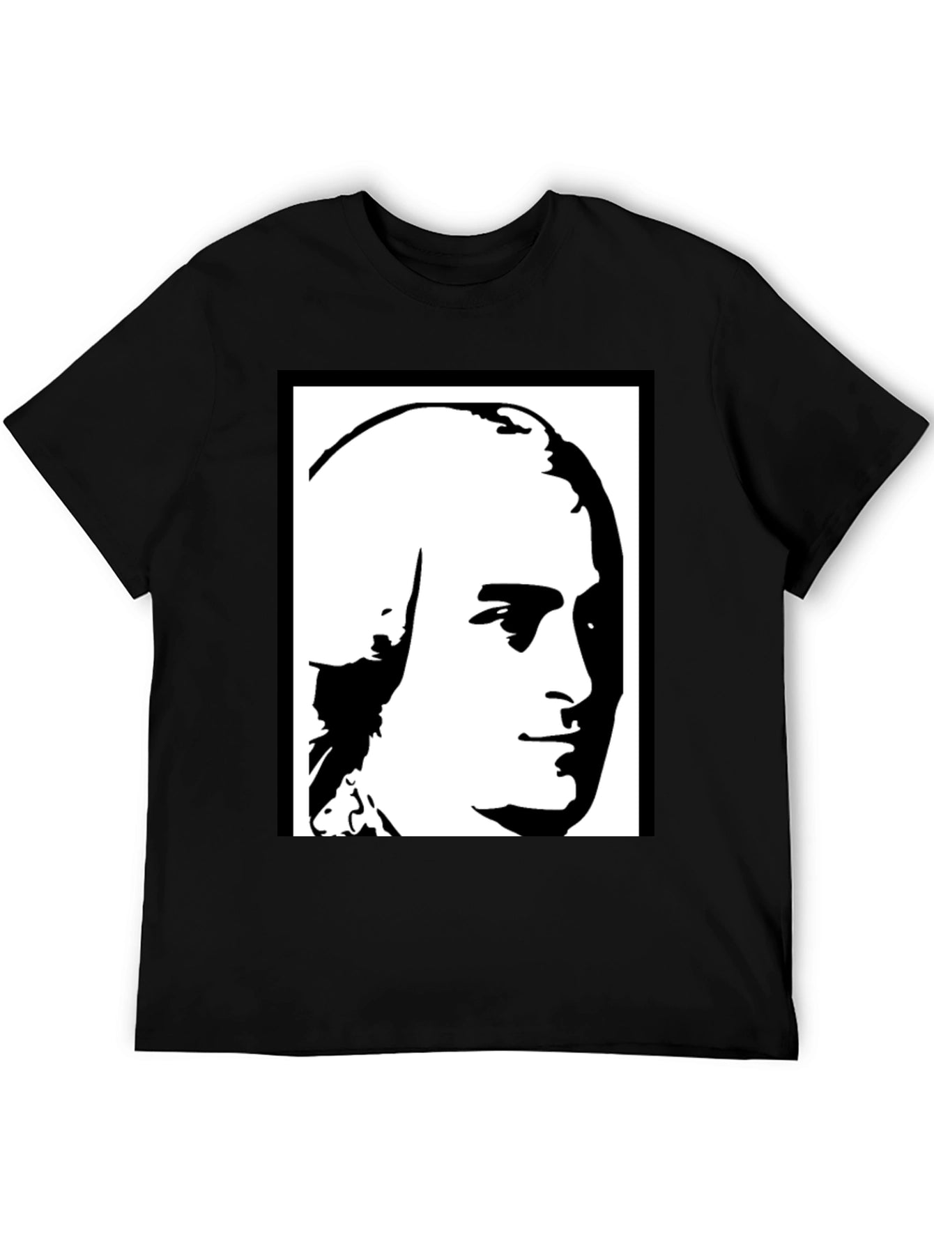 Historical Portrait Graphic Tee