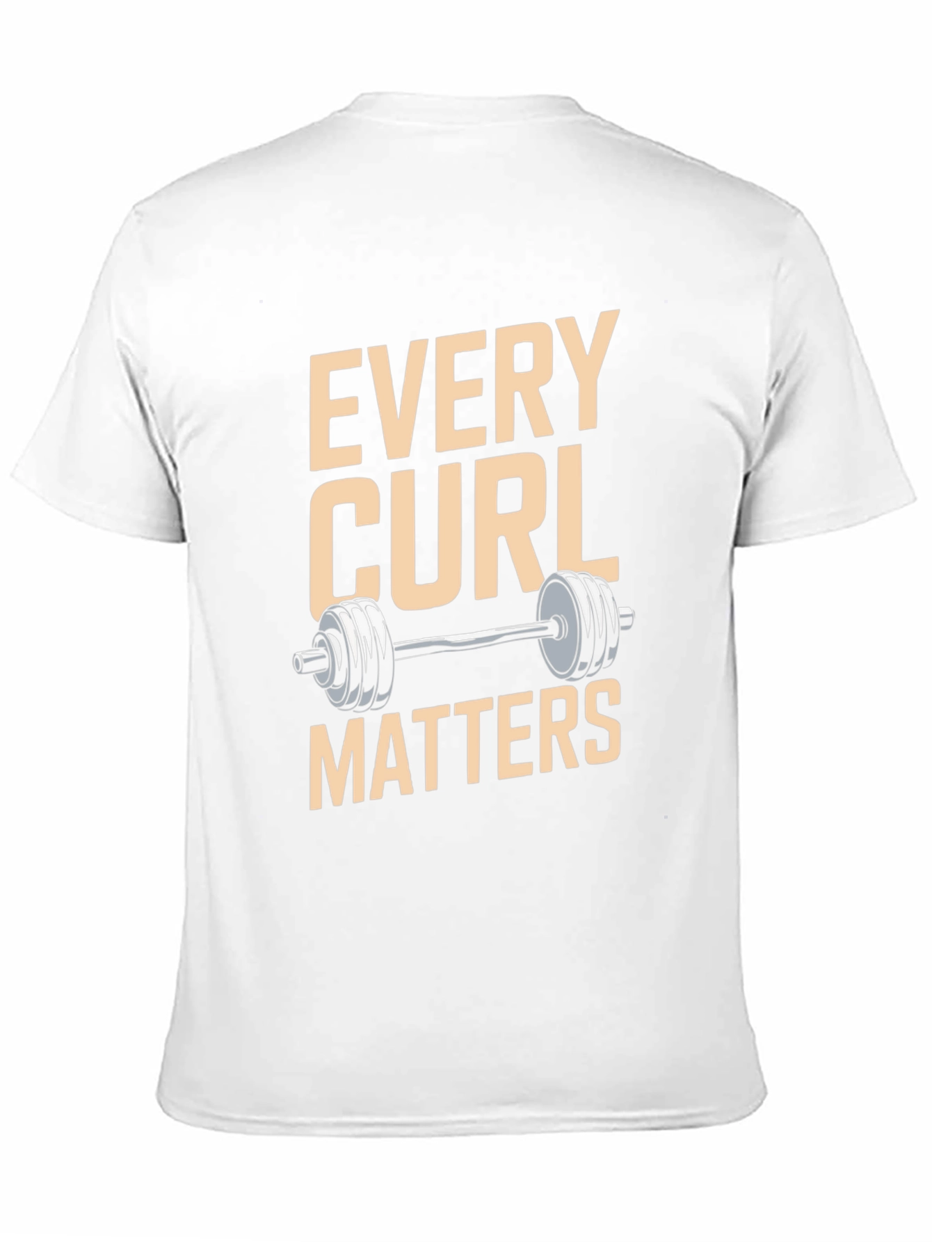Every Curl Matters Gym T-Shirt - Black Fitness Tee