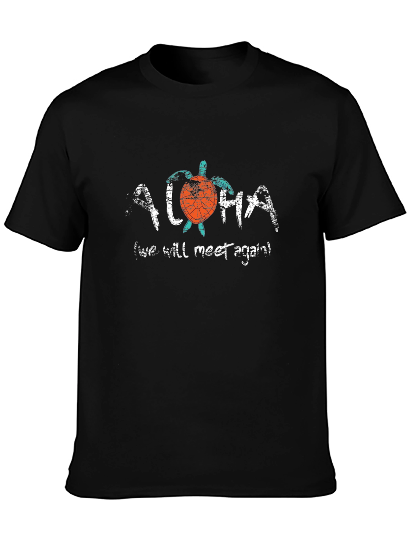 Aloha Turtle Graphic T-Shirt - Unisex Cotton Tee