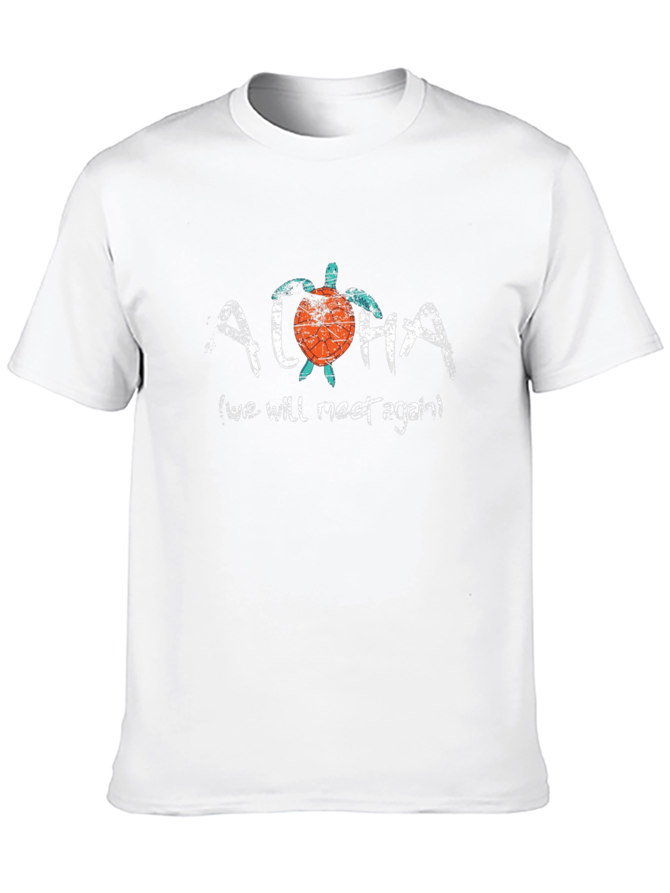 Aloha Turtle Graphic T-Shirt - Unisex Cotton Tee