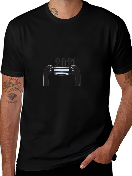 2021 Mask Graphic T-Shirt