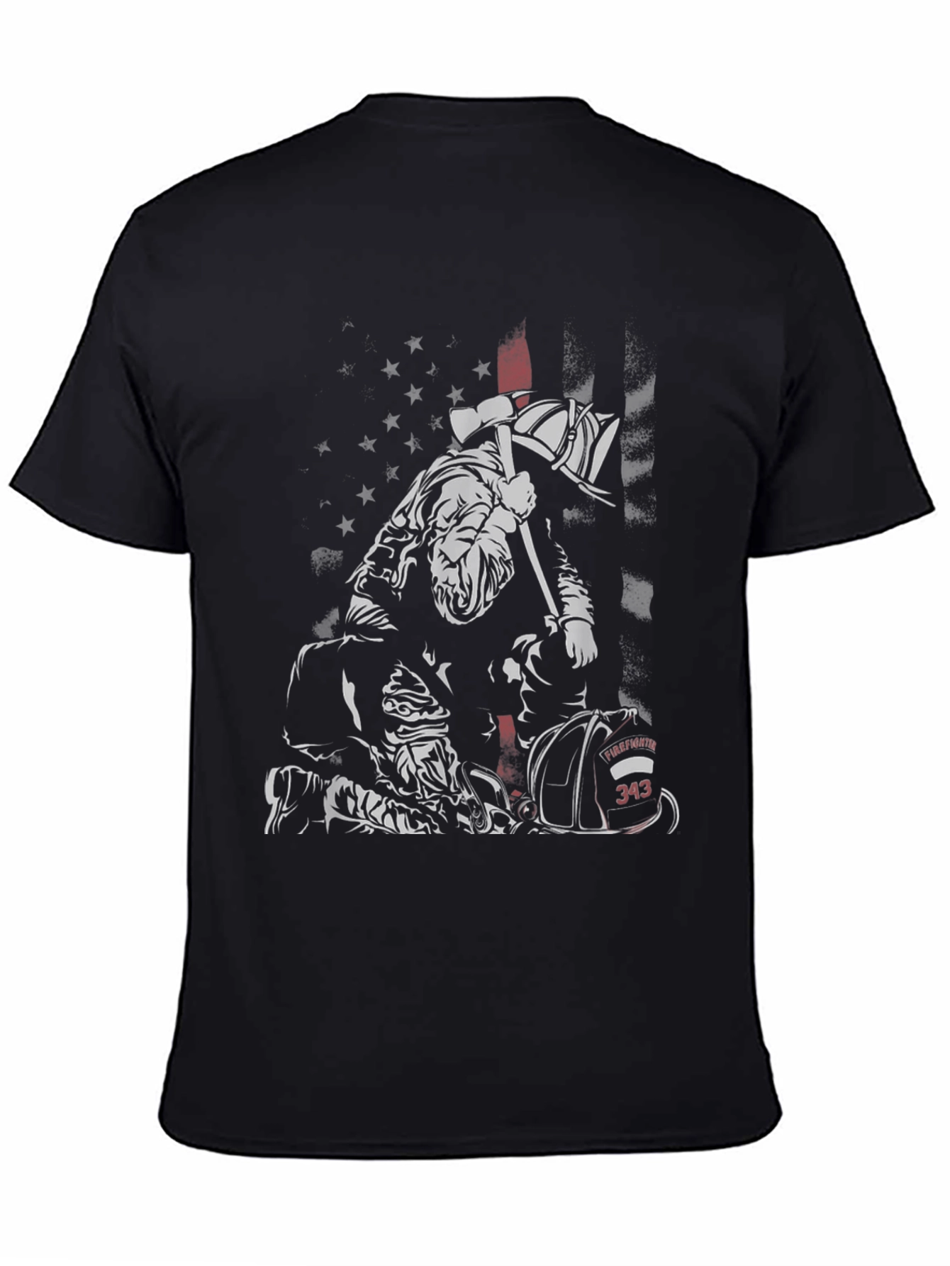 Firefighter Tribute Graphic Tee