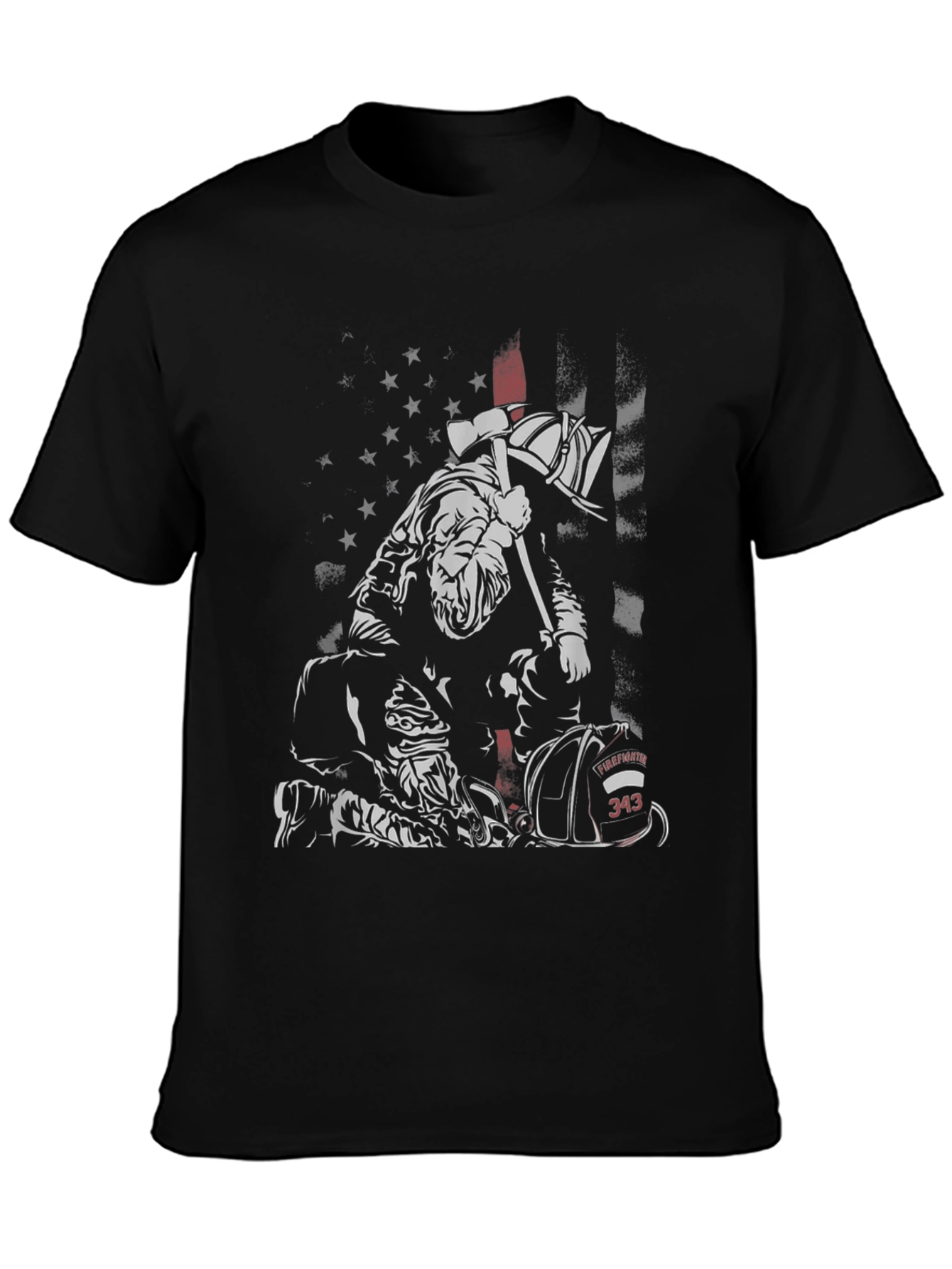 Firefighter Tribute Graphic Tee