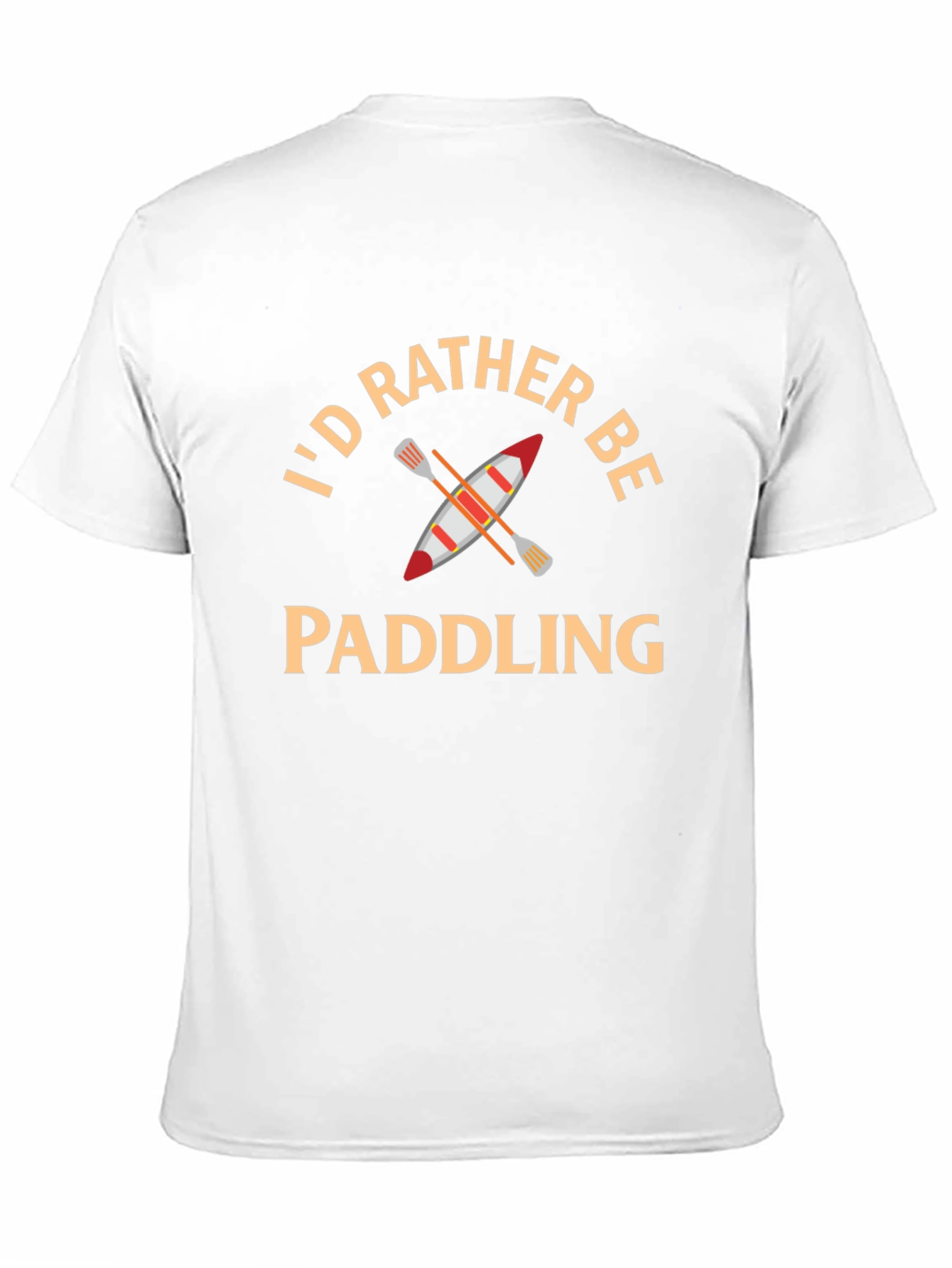 Id Rather Be Paddling Kayak T-Shirt