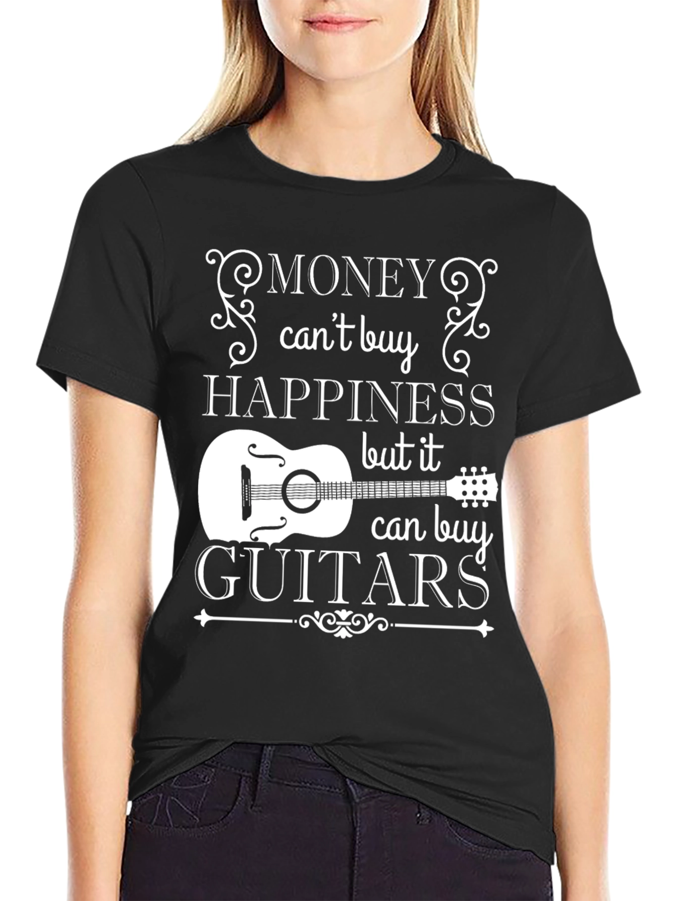 Money Cant Buy Happiness T-Shirt