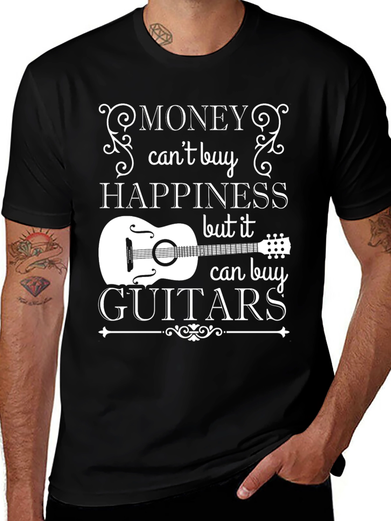 Money Cant Buy Happiness T-Shirt